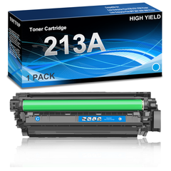 YOUTOP 213A W2131A Toner Cartridge 213A W2131A Cyan Toner Replacement for Color Enterprise Flow 6700 6701 5700 MFP 6801 6800 5800 Printer