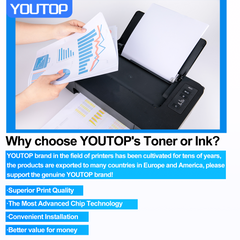 YOUTOP CS310 Toner Cartridge High Page Compatible for CS310dn CS410dn CS310n CS310 CS510de CS410n CS410 CS510 Printer