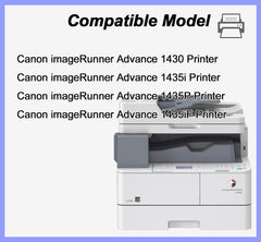 YOUTOP GPR-54 GPR54 Black Toner Cartridge Replacement for Canon GPR-54 9436B003AA Toner Compatible for Canon imageRunner Advance 1430 1435i 1435P 1435iF Printer