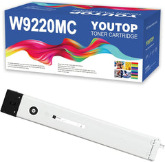 YOUTOP 1PK W9220MC Black Toner Cartridge Compatible for Color Managed MFP E78223DN E78228DN Printer