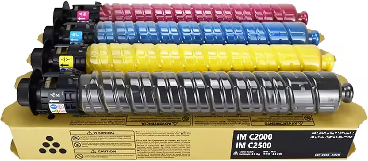 IM C2000 IM C2500 Toner Cartridge Replacement for 842307 842308 842309 842310 Toner Compatible for IM C2000 IM C2500 Lanier IM C2000 IM C2500 Savin IM C2000 IM C2500 Printer