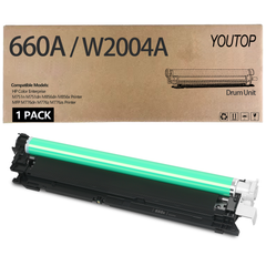 W2004A 660A Drum Unit Black 660A Imaging Unit Replacement for HP Color Enterprise M751n M751dn(T3U44A) M856dn M856x MFP M776dn M776z M776zs Printer(4 Pack)