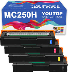 M C250H Toner Cartridge Replacement for Ricoh M C250H M C250FW P C301W MC251FW PC311W Printer(408336 408337 408338 408339)