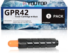 YOUTOP GPR-42 GPR42 Black Toner Cartridge Replacement for Canon GPR-42 4791B003AA Toner Compatible for Canon imageRunner Advance 4045 4051 4245 4251 Printer