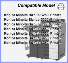 WX107 WX-107 Waste Toner Box Replacement for WX107 Waste Toner Container Compatible for Konica Minolta Bizhub C250i C300i C360i C450i C550i C650i C750i Printer