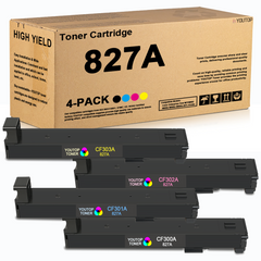 827A CF300A CF301A CF303A CF302A Toner Cartridge Replacement for HP 827A Toner Compatible for HP Color Enterprise Flow MFP M880 M880z M880z+ M880z+ NFC Printer