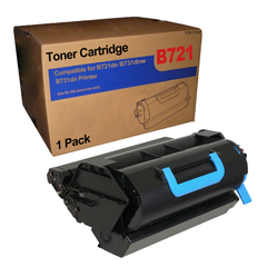 YOUTOP 1PK B721 B731 Black Toner Cartridge for 45488801 High Yield Black Toner Cartridge Compatible for Oki B721dn B731dnw B731dn Printer