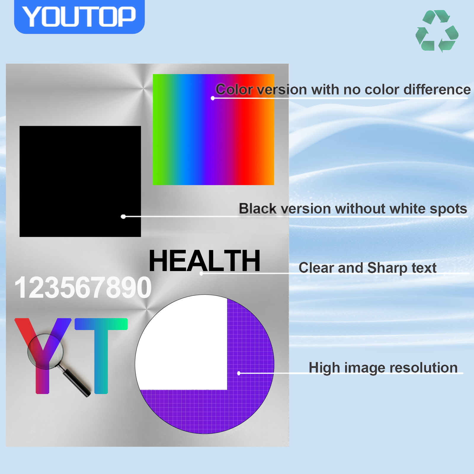 YOUTOP 4PK C500 C505 Imaging Unit use for 108R01484 108R01481 108R01482 108R01483 Drum Cartridge Compatible for Xerox Versalink C500N C500DT C500DN C505DN C505S C505X C505XL Printer