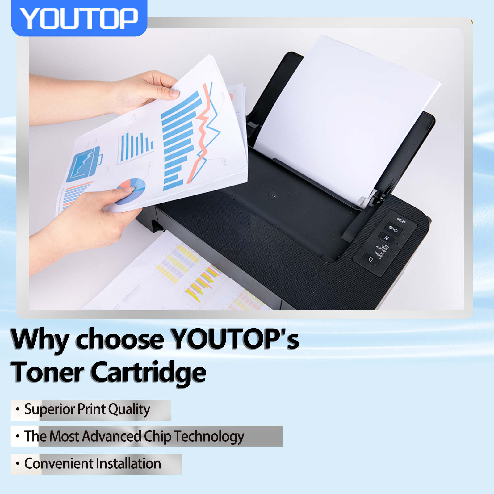 YOUTOP C8030 Toner Cartridge 006R01697 006R01698 006R01699 006R01700 Toner Cartridge Replacement for Xerox AltaLink C8030 C8035 C8045 C8055 C8070 Printer